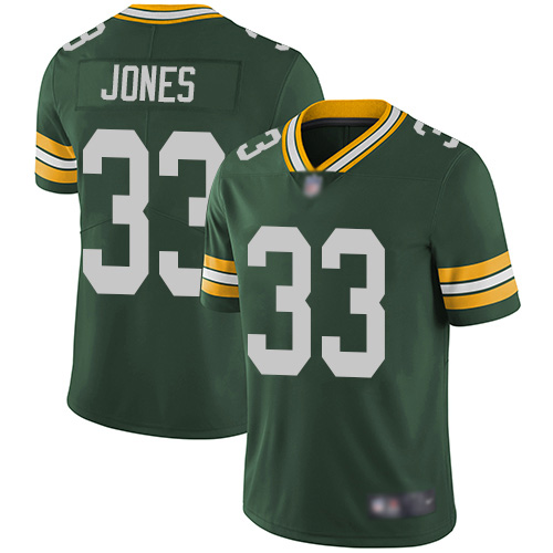 Men's Green Bay Packers #33 Aaron Jones Green Vapor Untouchable Limited Stitched NFL Jersey Men's Green Bay Packers #33 Aaron Jones Green Vapor Untouchable Limited Stitched NFL Jersey