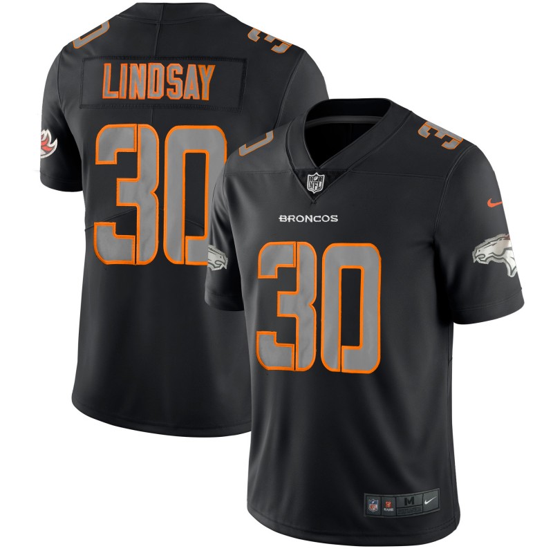 Men's Denver Broncos #30 Phillip Lindsay Black Impact Limited Stitched NFL Jersey Men's Denver Broncos #30 Phillip Lindsay Black Impact Limited Stitched NFL Jersey