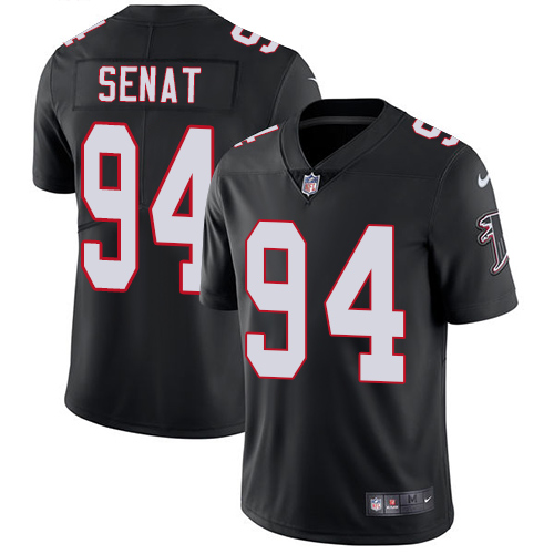Nike Falcons #94 Deadrin Senat Black Alternate Men's Stitched NFL Vapor Untouchable Limited Jersey Nike Falcons #94 Deadrin Senat Black Alternate Men's Stitched NFL Vapor Untouchable Limited Jersey