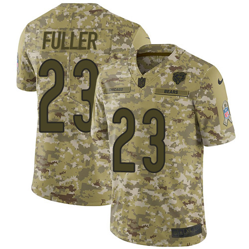Nike Bears #23 Kyle Fuller Camo Men's Stitched NFL Limited 2018 Salute To Service Jersey Nike Bears #23 Kyle Fuller Camo Men's Stitched NFL Limited 2018 Salute To Service Jersey
