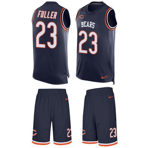 Nike Bears #23 Kyle Fuller Navy Blue Team Color Men's Stitched NFL Limited Tank Top Suit Jersey Nike Bears #23 Kyle Fuller Navy Blue Team Color Men's Stitched NFL Limited Tank Top Suit Jersey