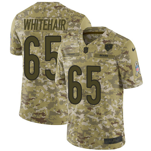 Nike Bears #65 Cody Whitehair Camo Men's Stitched NFL Limited 2018 Salute To Service Jersey Nike Bears #65 Cody Whitehair Camo Men's Stitched NFL Limited 2018 Salute To Service Jersey