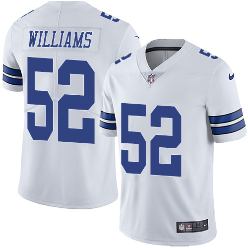 Nike Cowboys #52 Connor Williams White Men's Stitched NFL Vapor Untouchable Limited Jersey Nike Cowboys #52 Connor Williams White Men's Stitched NFL Vapor Untouchable Limited Jersey