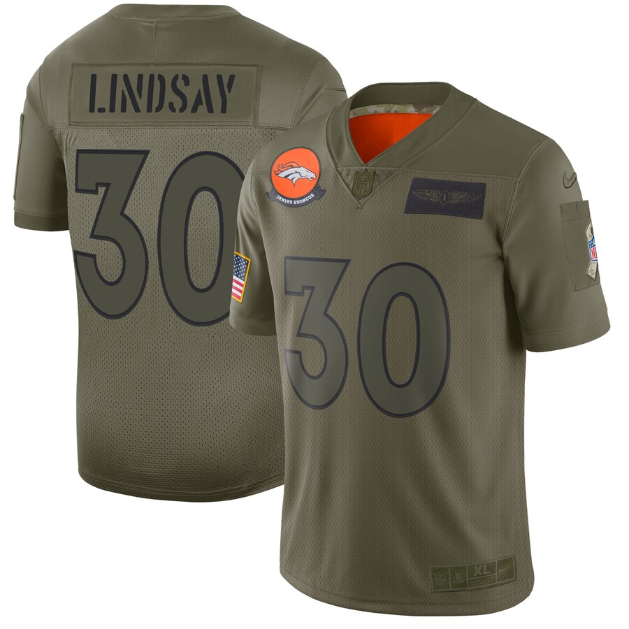 Nike Broncos #30 Phillip Lindsay Camo Men's Stitched NFL Limited 2019 Salute To Service Jersey Nike Broncos #30 Phillip Lindsay Camo Men's Stitched NFL Limited 2019 Salute To Service Jersey