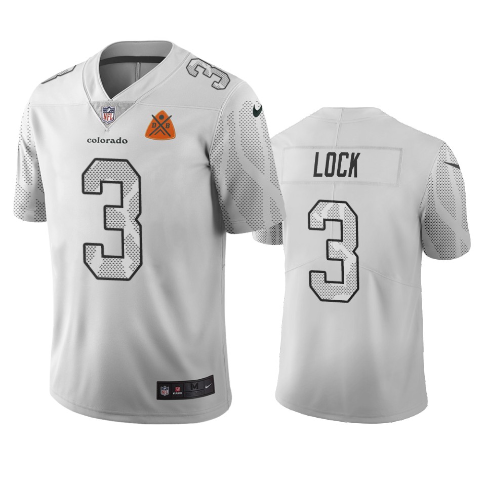 Denver Broncos #3 Drew Lock White Vapor Limited City Edition NFL Jersey Denver Broncos #3 Drew Lock White Vapor Limited City Edition NFL Jersey