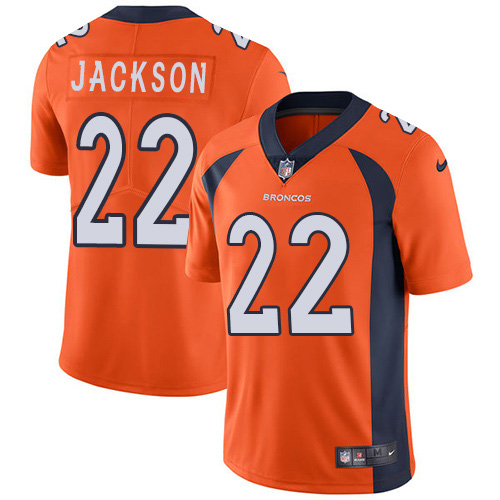 Nike Broncos #22 Kareem Jackson Orange Team Color Men's Stitched NFL Vapor Untouchable Limited Jersey Nike Broncos #22 Kareem Jackson Orange Team Color Men's Stitched NFL Vapor Untouchable Limited Jersey