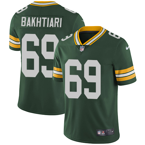 Nike Packers #69 David Bakhtiari Green Team Color Men's Stitched NFL Vapor Untouchable Limited Jersey Nike Packers #69 David Bakhtiari Green Team Color Men's Stitched NFL Vapor Untouchable Limited Jersey