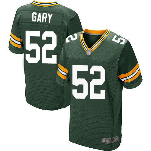 Nike Packers #52 Rashan Gary Green Team Color Men's Stitched NFL Elite Jersey Nike Packers #52 Rashan Gary Green Team Color Men's Stitched NFL Elite Jersey