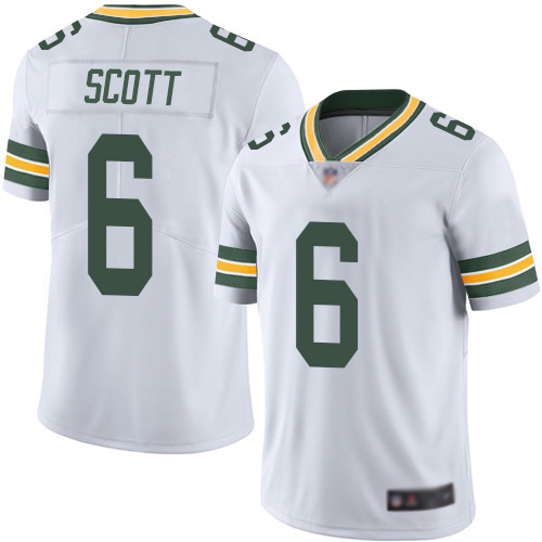 Nike Packers #6 JK Scott White Men's Stitched NFL Vapor Untouchable Limited Jersey Nike Packers #6 JK Scott White Men's Stitched NFL Vapor Untouchable Limited Jersey