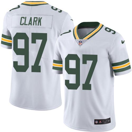 Nike Packers #97 Kenny Clark White Men's Stitched NFL Vapor Untouchable Limited Jersey Nike Packers #97 Kenny Clark White Men's Stitched NFL Vapor Untouchable Limited Jersey