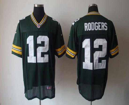Nike Packers #12 Aaron Rodgers Green Team Color Men's Stitched NFL Elite Jersey Nike Packers #12 Aaron Rodgers Green Team Color Men's Stitched NFL Elite Jersey