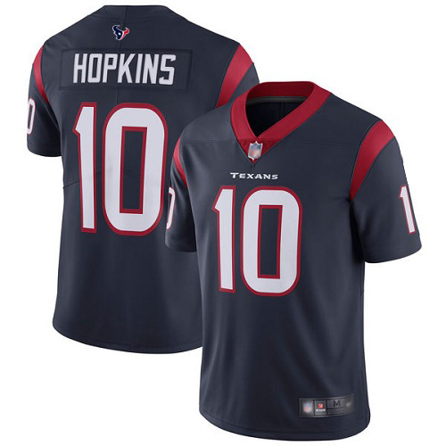 Nike Texans #10 DeAndre Hopkins Navy Blue Team Color Men's Stitched NFL Vapor Untouchable Limited Jersey Nike Texans #10 DeAndre Hopkins Navy Blue Team Color Men's Stitched NFL Vapor Untouchable Limited Jersey
