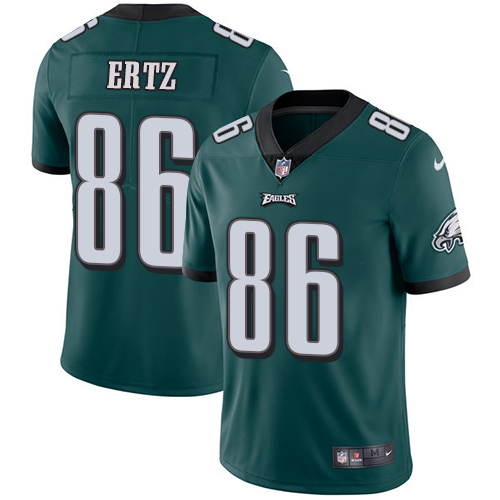 Nike Eagles #86 Zach Ertz Midnight Green Team Color Men's Stitched NFL Vapor Untouchable Limited Jersey Nike Eagles #86 Zach Ertz Midnight Green Team Color Men's Stitched NFL Vapor Untouchable Limited Jersey