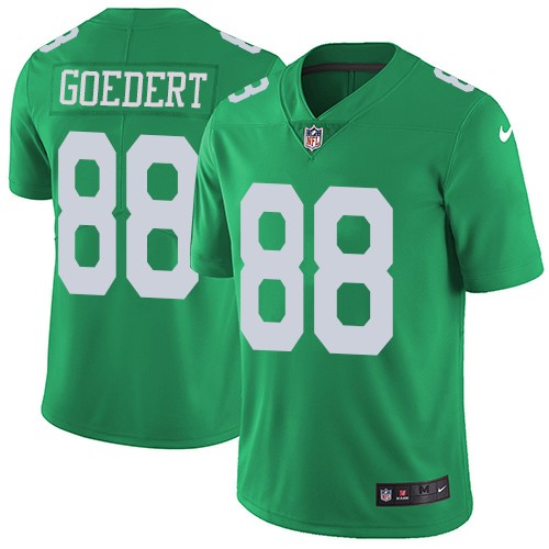 Nike Eagles #88 Dallas Goedert Green Men's Stitched NFL Limited Rush Jersey Nike Eagles #88 Dallas Goedert Green Men's Stitched NFL Limited Rush Jersey