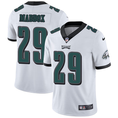 Nike Eagles #29 Avonte Maddox White Men's Stitched NFL Vapor Untouchable Limited Jersey Nike Eagles #29 Avonte Maddox White Men's Stitched NFL Vapor Untouchable Limited Jersey