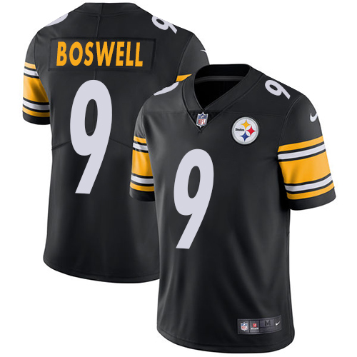Nike Steelers #9 Chris Boswell Black Team Color Men's Stitched NFL Vapor Untouchable Limited Jersey Nike Steelers #9 Chris Boswell Black Team Color Men's Stitched NFL Vapor Untouchable Limited Jersey