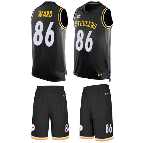 Nike Steelers #86 Hines Ward Black Team Color Men's Stitched NFL Limited Tank Top Suit Jersey Nike Steelers #86 Hines Ward Black Team Color Men's Stitched NFL Limited Tank Top Suit Jersey