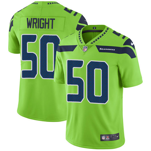 Nike Seahawks #50 K.J. Wright Green Men's Stitched NFL Limited Rush Jersey Nike Seahawks #50 K.J. Wright Green Men's Stitched NFL Limited Rush Jersey