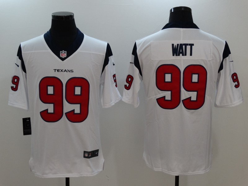 Men's Houston Texans #99 J.J. Watt White Vapor Untouchable Limited Stitched NFL Jersey Men's Houston Texans #99 J.J. Watt White Vapor Untouchable Limited Stitched NFL Jersey