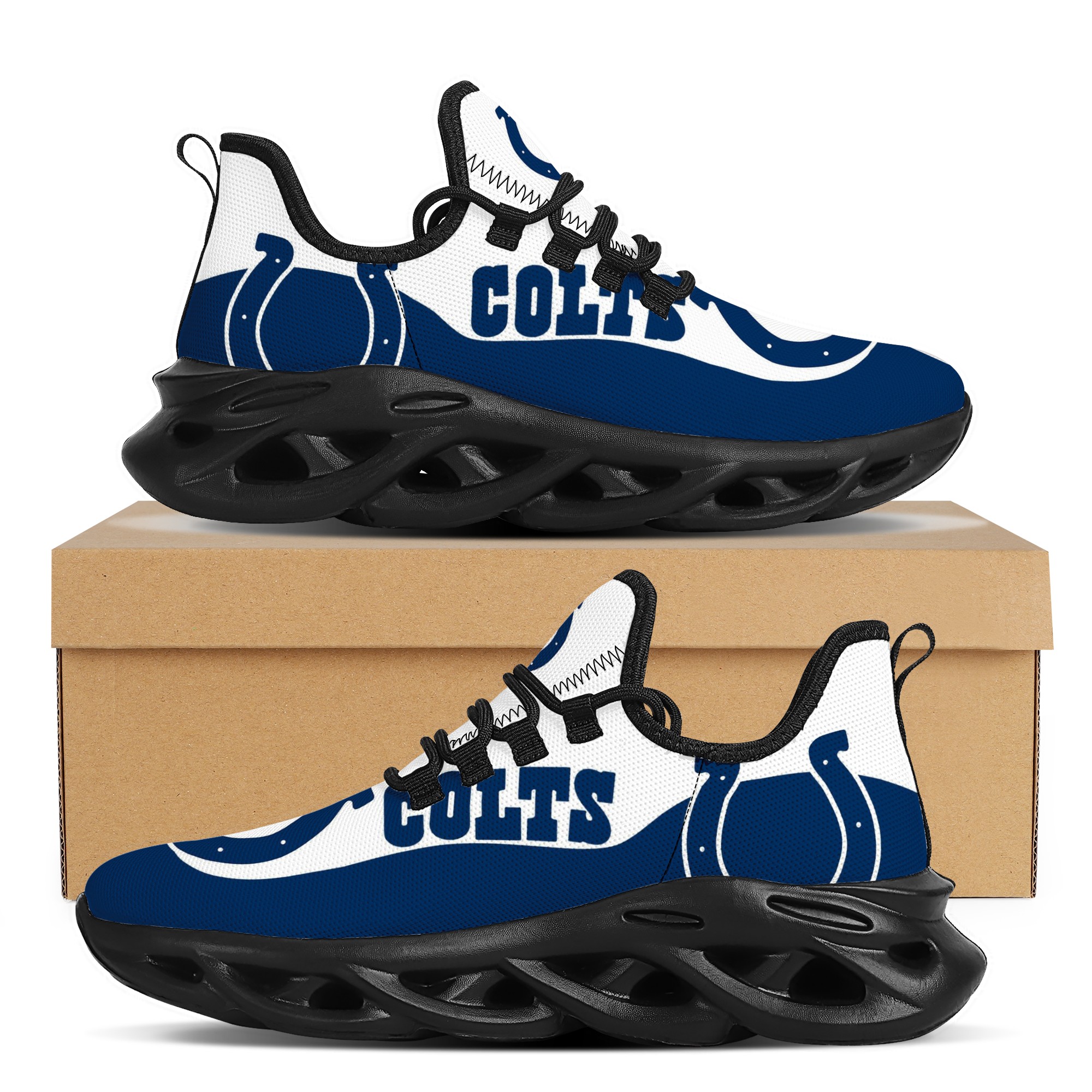 Men's Indianapolis Colts Flex Control Sneakers 001 Men's Indianapolis Colts Flex Control Sneakers 001