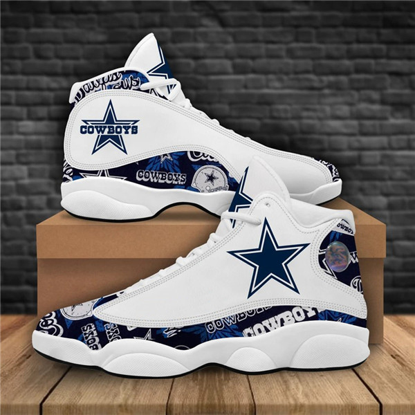 Men's Dallas Cowboys Limited Edition JD13 Sneakers 005 Men's Dallas Cowboys Limited Edition JD13 Sneakers 005