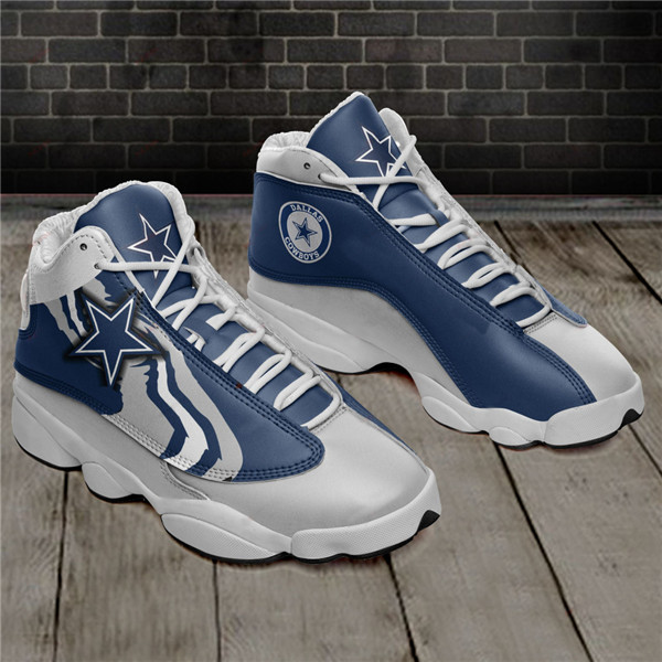 Men's Dallas Cowboys Limited Edition JD13 Sneakers 002 Men's Dallas Cowboys Limited Edition JD13 Sneakers 002