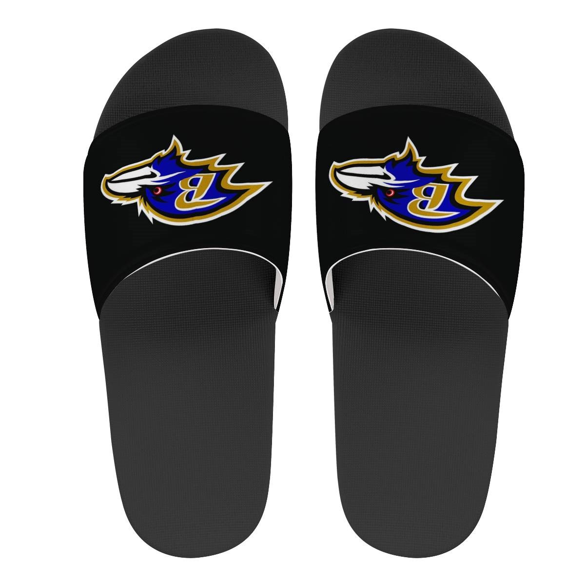 Women's Baltimore Ravens Flip Flops 002 Women's Baltimore Ravens Flip Flops 002