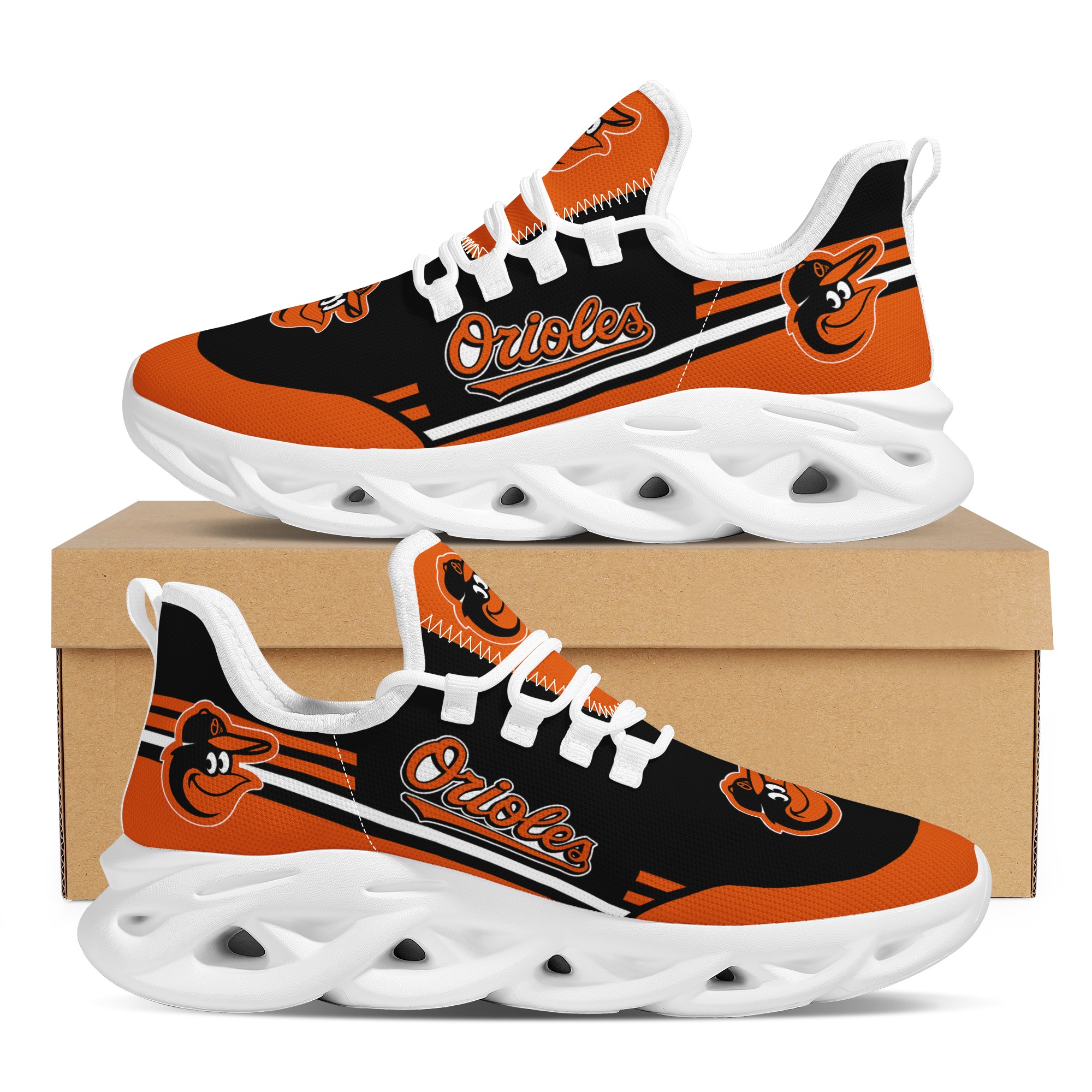 Men's Baltimore Orioles Flex Control Sneakers 002