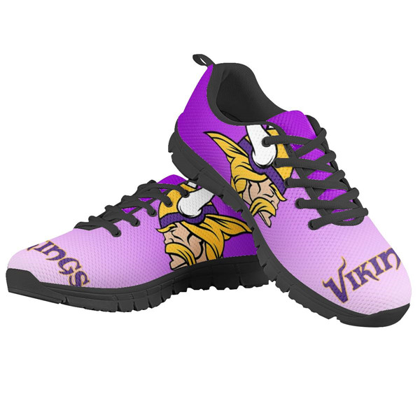 Women's Minnesota Vikings AQ Running NFL Shoes 013 Women's Minnesota Vikings AQ Running NFL Shoes 013