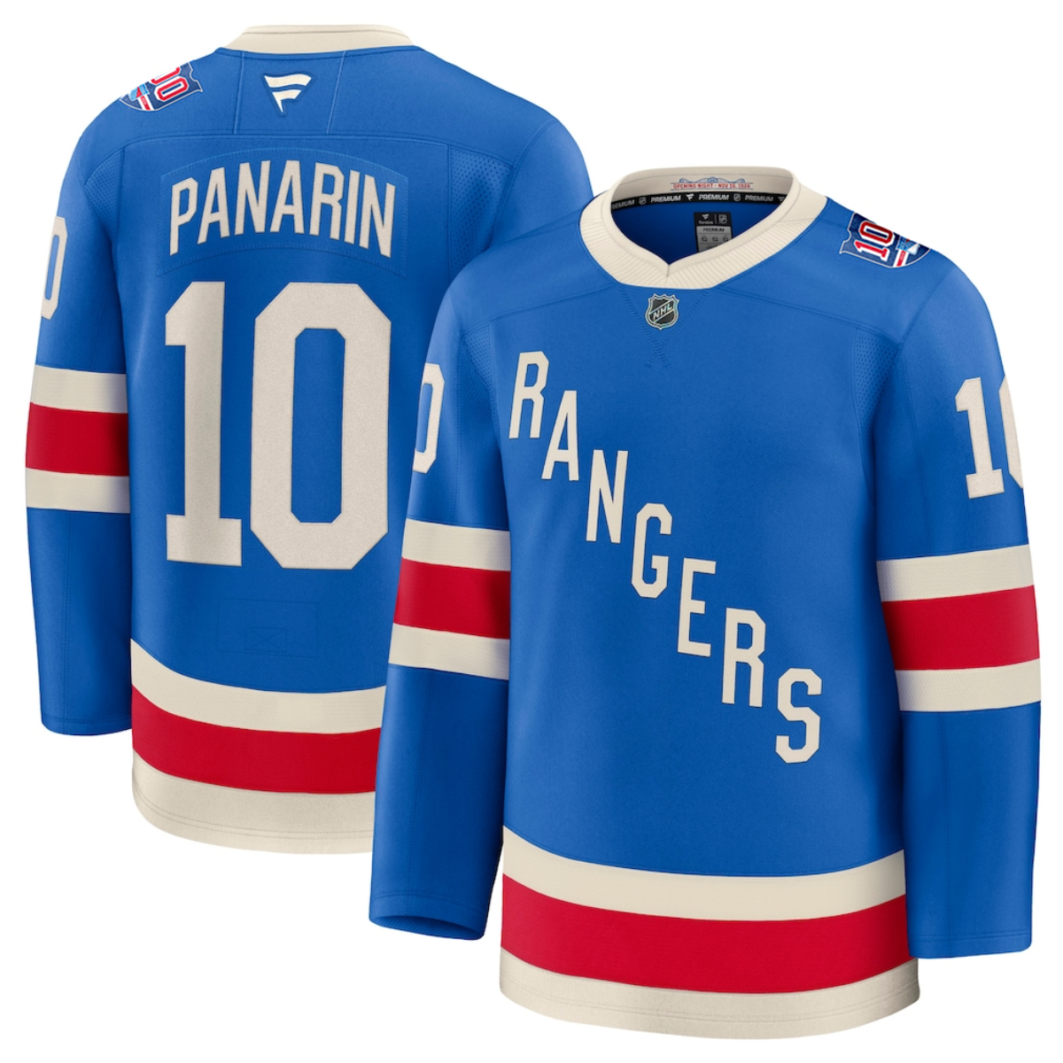 Men's New York Rangers #10 Artemi Panarin Blue Centennial Stitched Hockey Jersey Men's New York Rangers #10 Artemi Panarin Blue Centennial Stitched Hockey Jersey