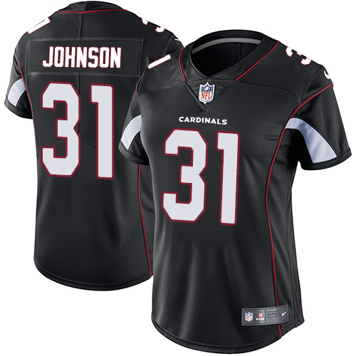 Nike Cardinals #31 David Johnson Black Alternate Women's Stitched NFL Vapor Untouchable Limited Jersey Nike Cardinals #31 David Johnson Black Alternate Women's Stitched NFL Vapor Untouchable Limited Jersey