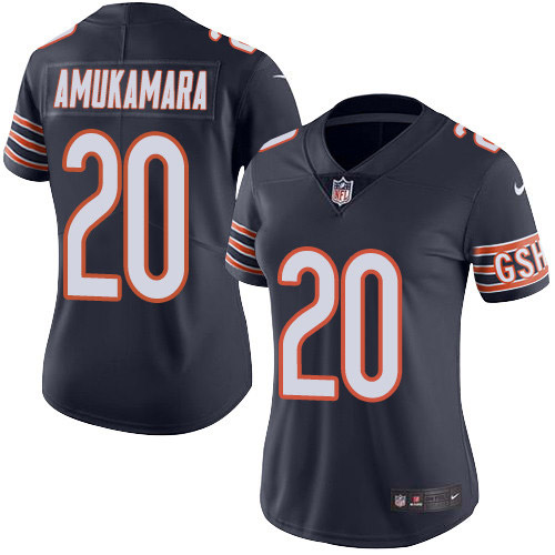 Nike Bears #20 Prince Amukamara Navy Blue Team Color Women's Stitched NFL Vapor Untouchable Limited Jersey Nike Bears #20 Prince Amukamara Navy Blue Team Color Women's Stitched NFL Vapor Untouchable Limited Jersey