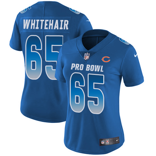 Nike Bears #65 Cody Whitehair Royal Women's Stitched NFL Limited NFC 2019 Pro Bowl Jersey Nike Bears #65 Cody Whitehair Royal Women's Stitched NFL Limited NFC 2019 Pro Bowl Jersey