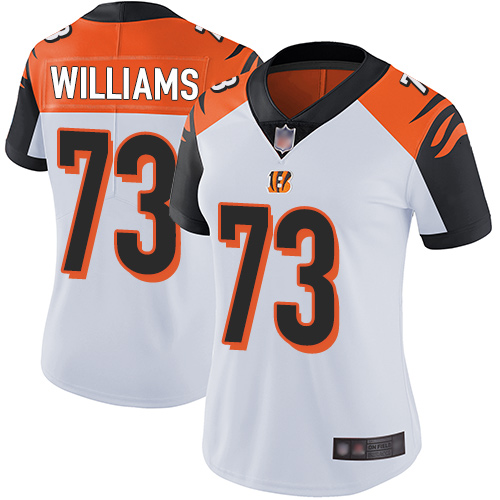 Nike Bengals #73 Jonah Williams White Women's Stitched NFL Vapor Untouchable Limited Jersey Nike Bengals #73 Jonah Williams White Women's Stitched NFL Vapor Untouchable Limited Jersey