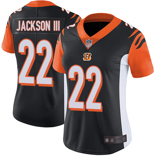 Nike Bengals #22 William Jackson III Black Team Color Women's Stitched NFL Vapor Untouchable Limited Jersey Nike Bengals #22 William Jackson III Black Team Color Women's Stitched NFL Vapor Untouchable Limited Jersey