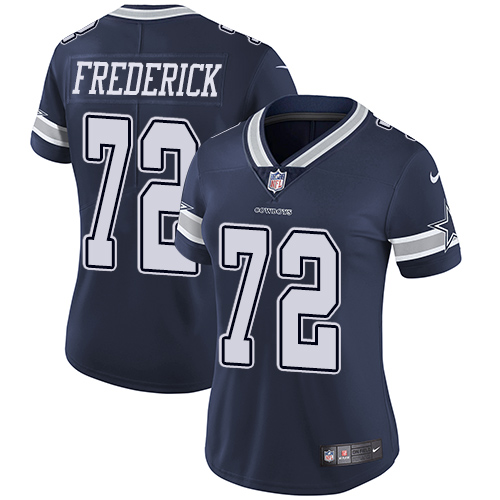 Nike Cowboys #72 Travis Frederick Navy Blue Team Color Women's Stitched NFL Vapor Untouchable Limited Jersey Nike Cowboys #72 Travis Frederick Navy Blue Team Color Women's Stitched NFL Vapor Untouchable Limited Jersey