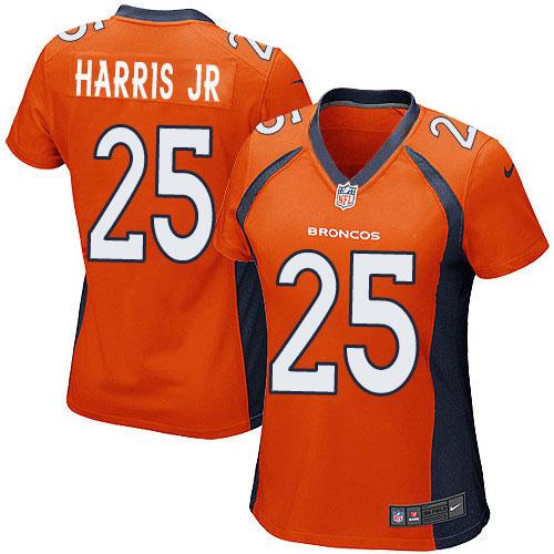 Nike Broncos #25 Chris Harris Jr Orange Team Color Women's Stitched NFL New Elite Jersey Nike Broncos #25 Chris Harris Jr Orange Team Color Women's Stitched NFL New Elite Jersey