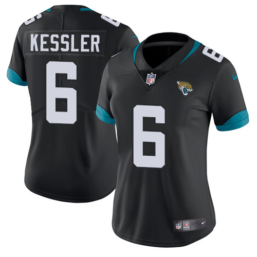 Nike Jaguars #6 Cody Kessler Black Team Color Women's Stitched NFL Vapor Untouchable Limited Jersey Nike Jaguars #6 Cody Kessler Black Team Color Women's Stitched NFL Vapor Untouchable Limited Jersey