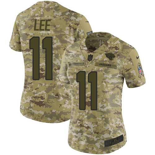 Nike Jaguars #11 Marqise Lee Camo Women's Stitched NFL Limited 2018 Salute to Service Jersey Nike Jaguars #11 Marqise Lee Camo Women's Stitched NFL Limited 2018 Salute to Service Jersey