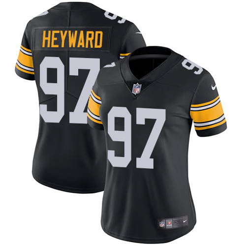 Nike Steelers #97 Cameron Heyward Black Alternate Women's Stitched NFL Vapor Untouchable Limited Jersey Nike Steelers #97 Cameron Heyward Black Alternate Women's Stitched NFL Vapor Untouchable Limited Jersey