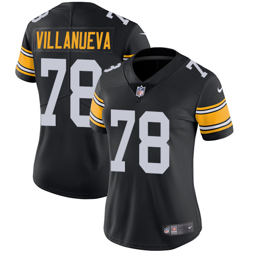 Nike Steelers #78 Alejandro Villanueva Black Alternate Women's Stitched NFL Vapor Untouchable Limited Jersey Nike Steelers #78 Alejandro Villanueva Black Alternate Women's Stitched NFL Vapor Untouchable Limited Jersey