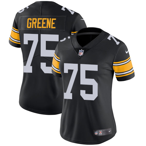 Nike Steelers #75 Joe Greene Black Alternate Women's Stitched NFL Vapor Untouchable Limited Jersey Nike Steelers #75 Joe Greene Black Alternate Women's Stitched NFL Vapor Untouchable Limited Jersey