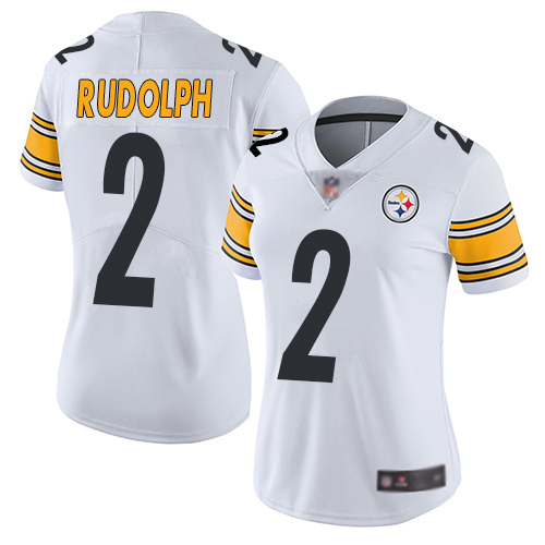 Nike Steelers #2 Mason Rudolph White Women's Stitched NFL Vapor Untouchable Limited Jersey Nike Steelers #2 Mason Rudolph White Women's Stitched NFL Vapor Untouchable Limited Jersey