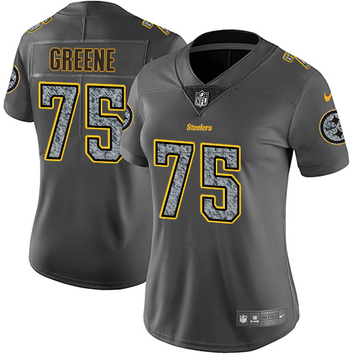 Nike Steelers #75 Joe Greene Gray Static Women's Stitched NFL Vapor Untouchable Limited Jersey Nike Steelers #75 Joe Greene Gray Static Women's Stitched NFL Vapor Untouchable Limited Jersey