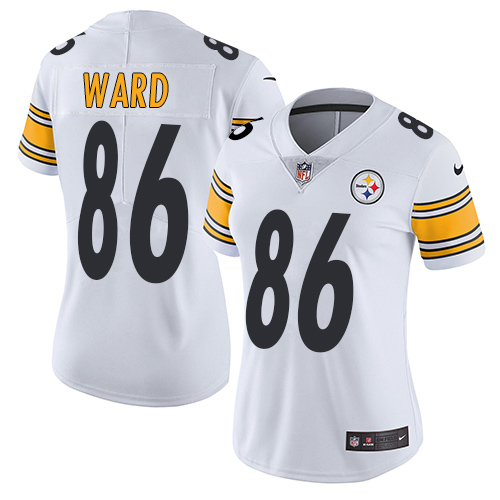 Nike Steelers #86 Hines Ward White Women's Stitched NFL Vapor Untouchable Limited Jersey Nike Steelers #86 Hines Ward White Women's Stitched NFL Vapor Untouchable Limited Jersey