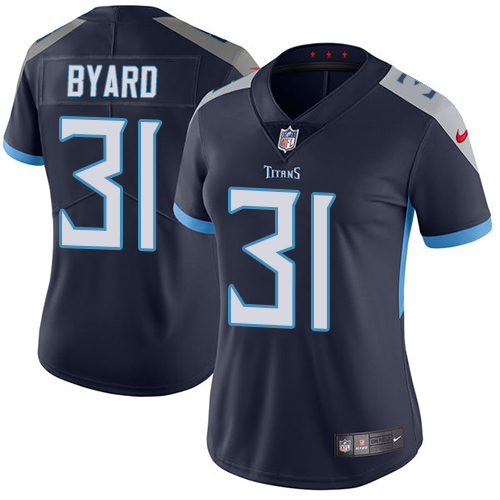 Nike Titans #31 Kevin Byard Navy Blue Team Color Women's Stitched NFL Vapor Untouchable Limited Jersey Nike Titans #31 Kevin Byard Navy Blue Team Color Women's Stitched NFL Vapor Untouchable Limited Jersey