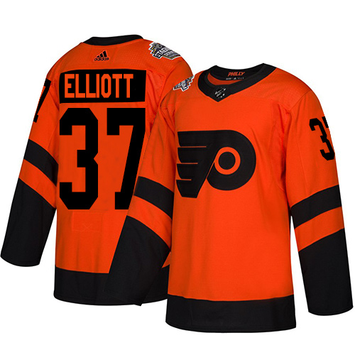 Adidas Flyers #37 Brian Elliott Orange Authentic 2019 Stadium Series Women's Stitched NHL Jersey Adidas Flyers #37 Brian Elliott Orange Authentic 2019 Stadium Series Women's Stitched NHL Jersey