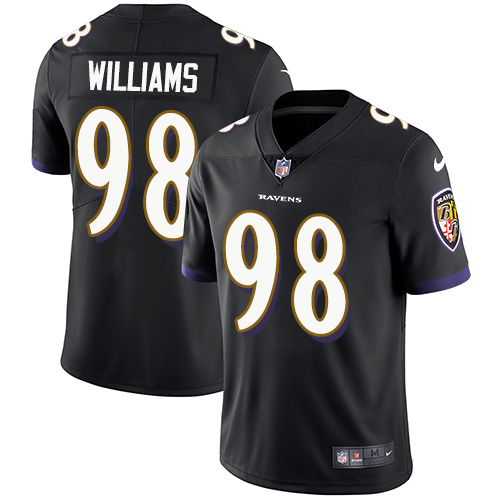 Nike Ravens #98 Brandon Williams Black Alternate Youth Stitched NFL Vapor Untouchable Limited Jersey Nike Ravens #98 Brandon Williams Black Alternate Youth Stitched NFL Vapor Untouchable Limited Jersey