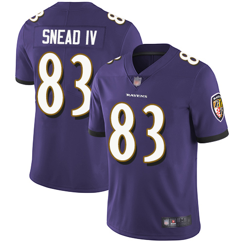 Nike Ravens #83 Willie Snead IV Purple Team Color Youth Stitched NFL Vapor Untouchable Limited Jersey Nike Ravens #83 Willie Snead IV Purple Team Color Youth Stitched NFL Vapor Untouchable Limited Jersey