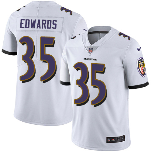 Nike Ravens #35 Gus Edwards White Youth Stitched NFL Vapor Untouchable Limited Jersey Nike Ravens #35 Gus Edwards White Youth Stitched NFL Vapor Untouchable Limited Jersey